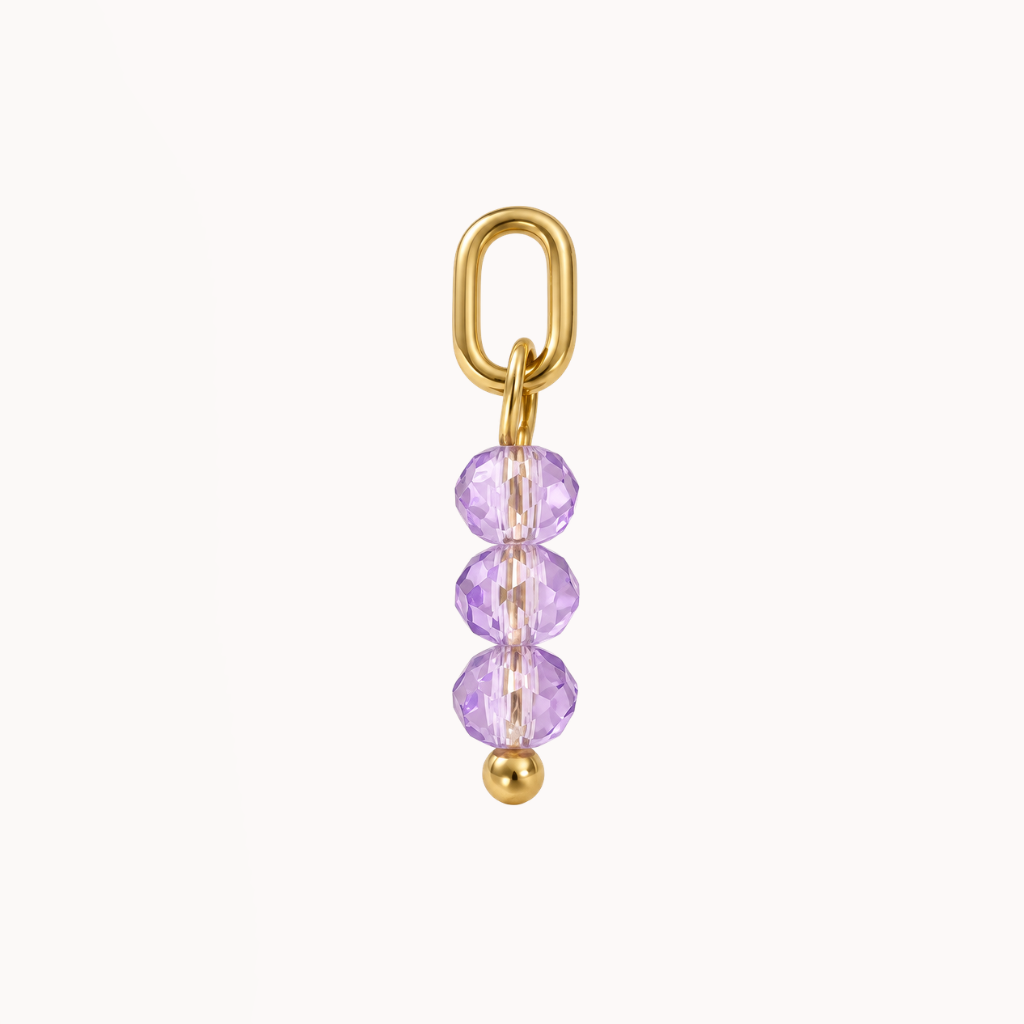 Lilac Beads - Charm