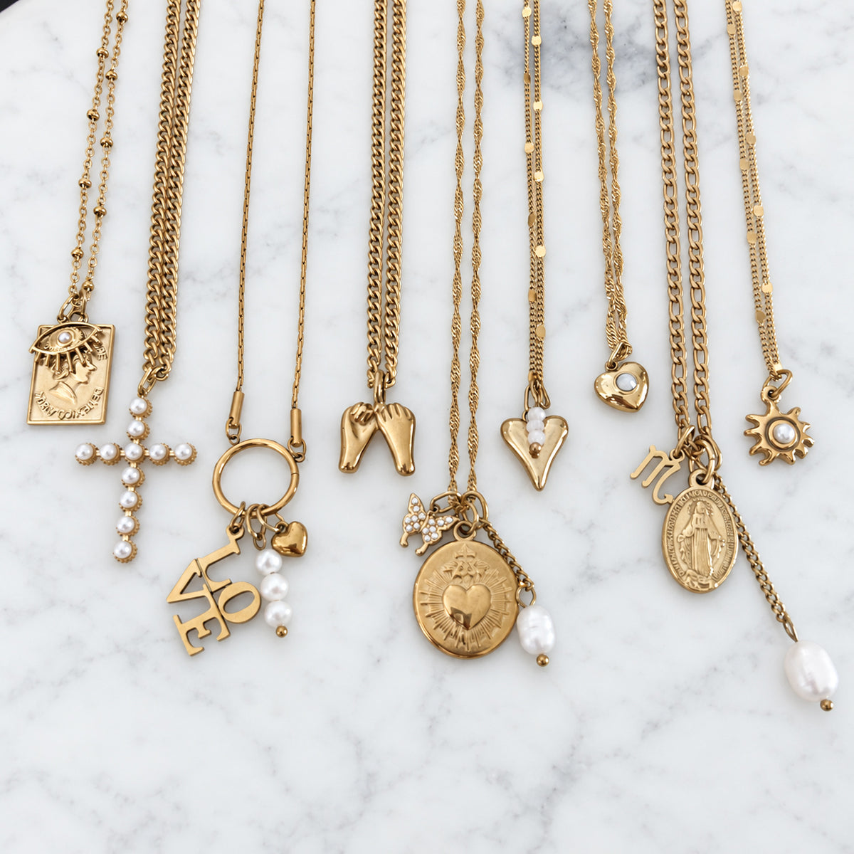Flat Bits Necklace