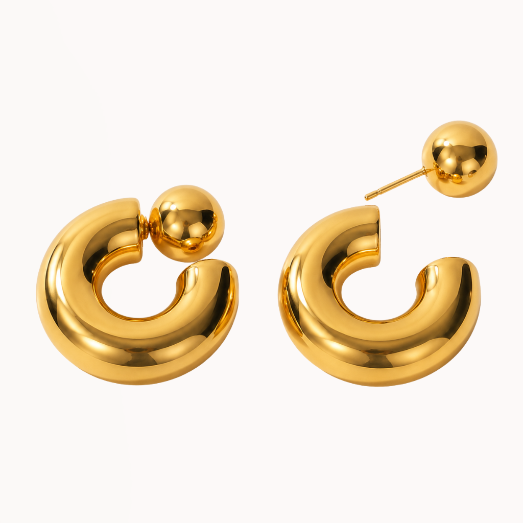 Bold Sphere Earrings