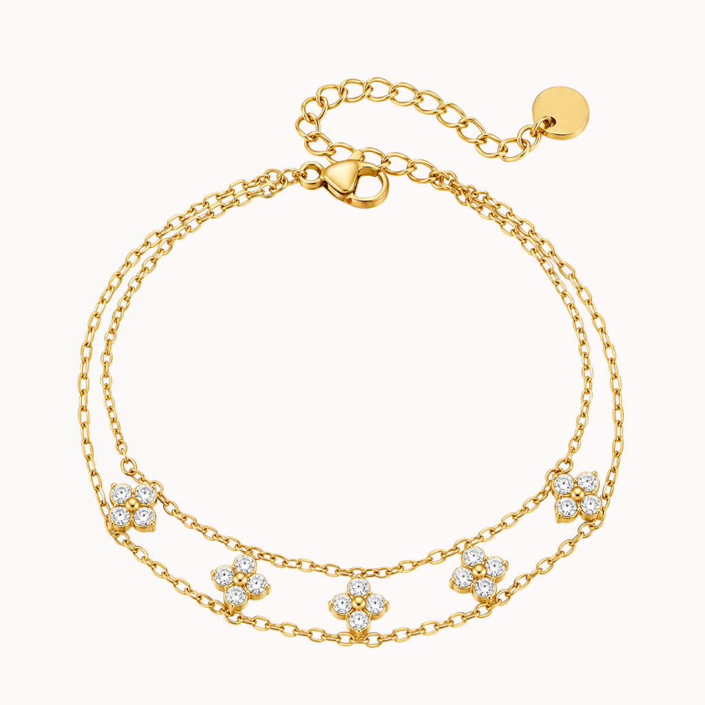Five Clovers Bracelet