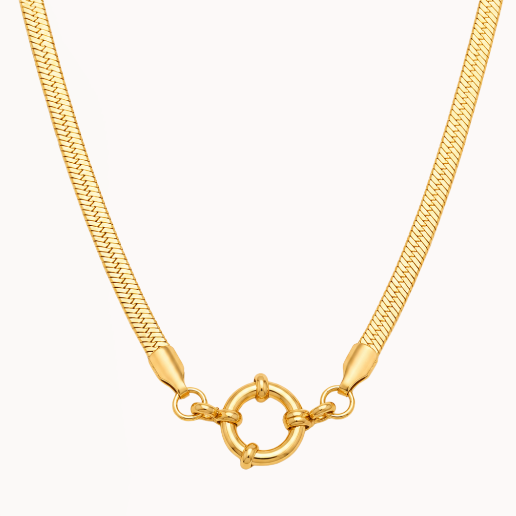 Sienna Snake - Lock Necklace