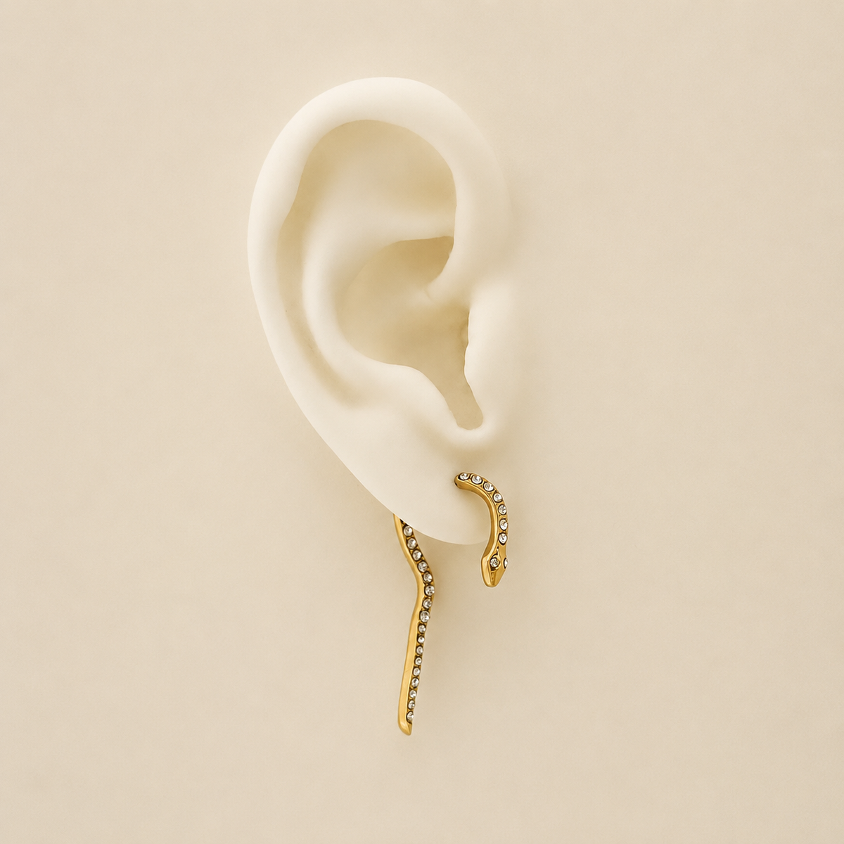 Sparkling Snake Pins