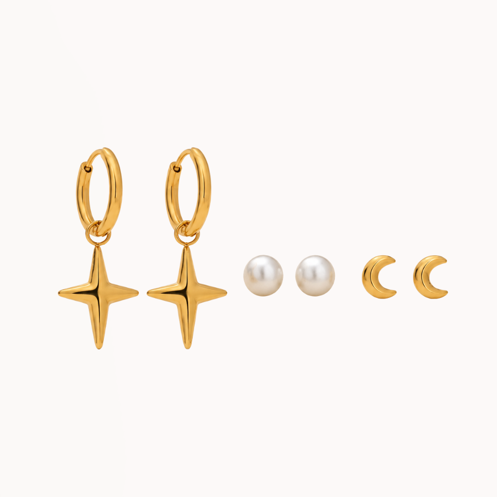 Stars + Pearls Set