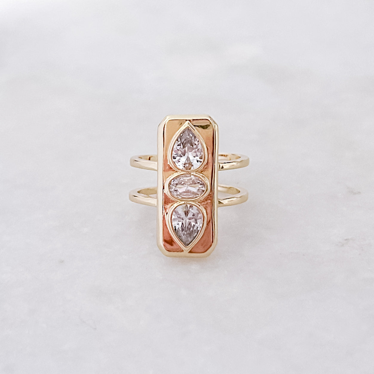 Diamant-Amulett-Ring