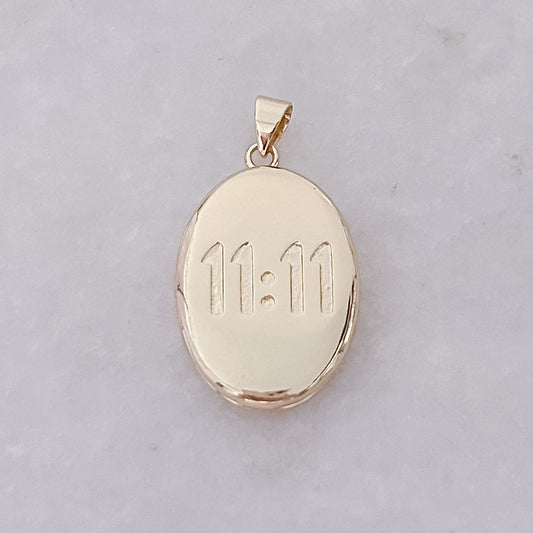 11:11 Medaillon - Anhänger
