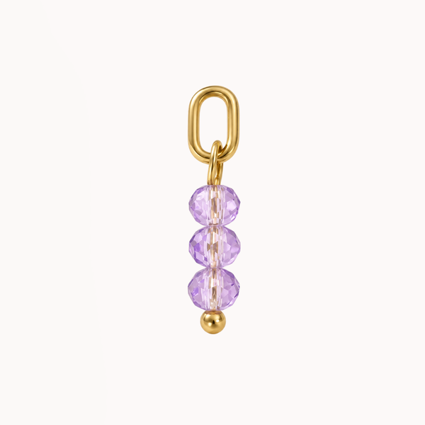 Lilac Beads - Charm