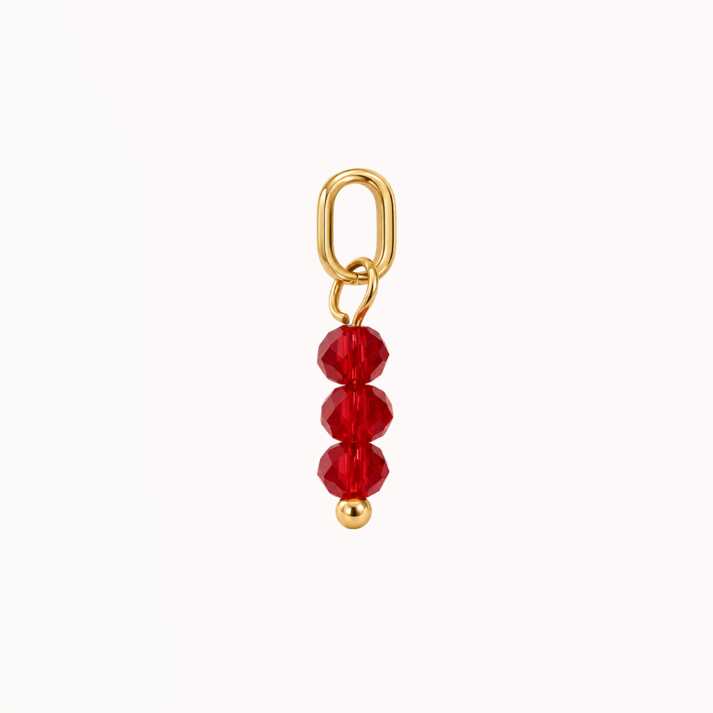 Red Beads - Charm