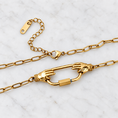 Hands On - Lock Necklace