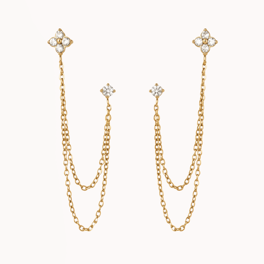 Double Clover Pins