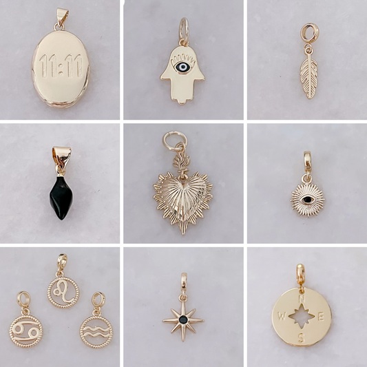 Mystic Black - Charm Set