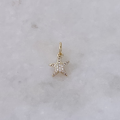 Sparkling Starfish - Charm