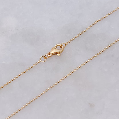 Fine Dots Necklace - 45cm