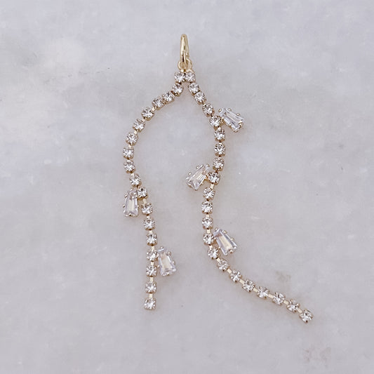 Zirconia Drop - Charm