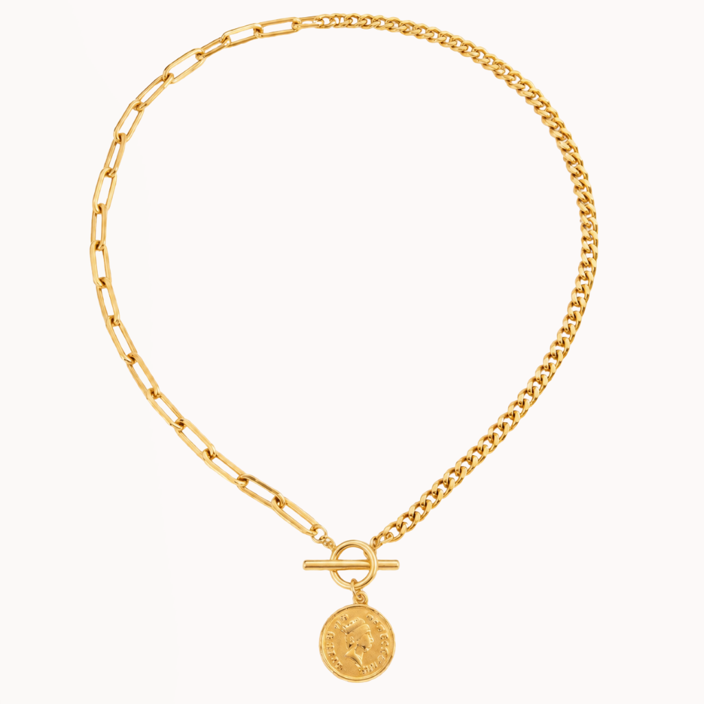 Toggle Coin Necklace