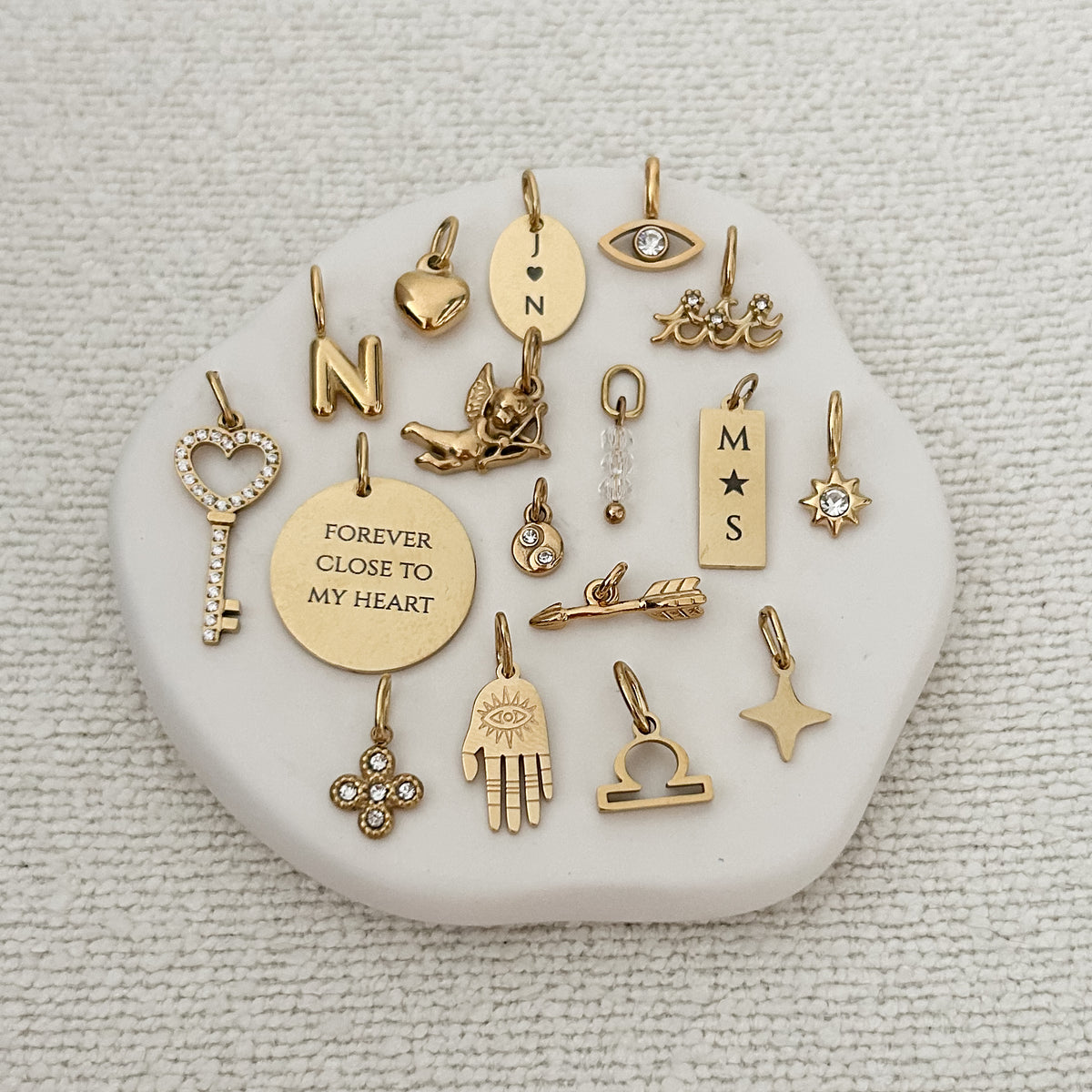 Small Oval - Engraved Charm
