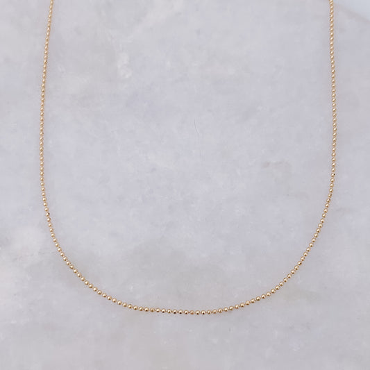 Fine Dots Necklace - 45cm