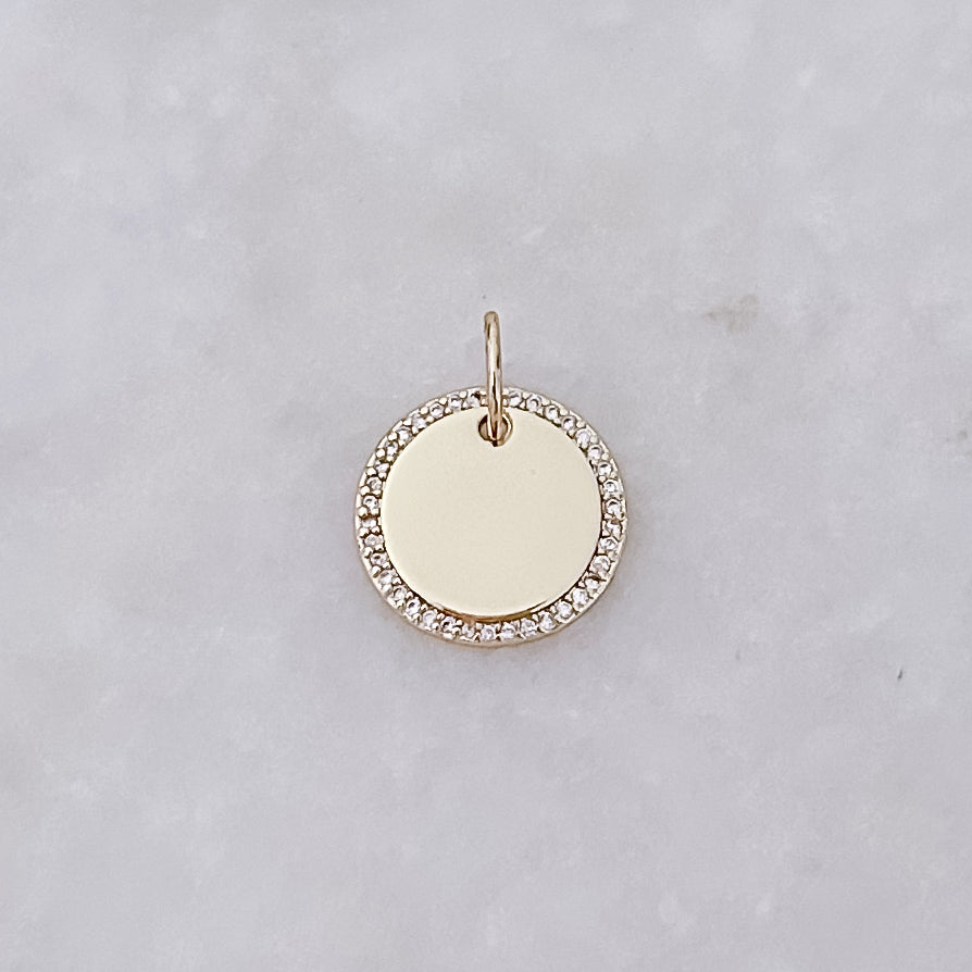 Sparkling Coin - Charm