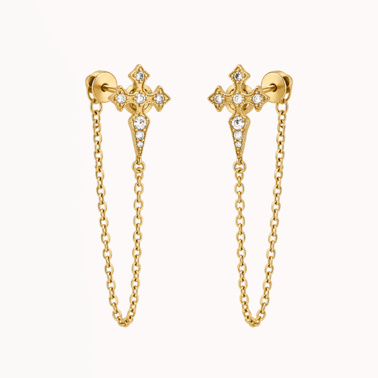 Sparkle Cross Pins