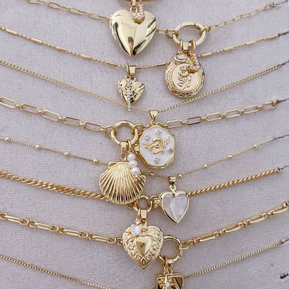 Shell Locket - Charm