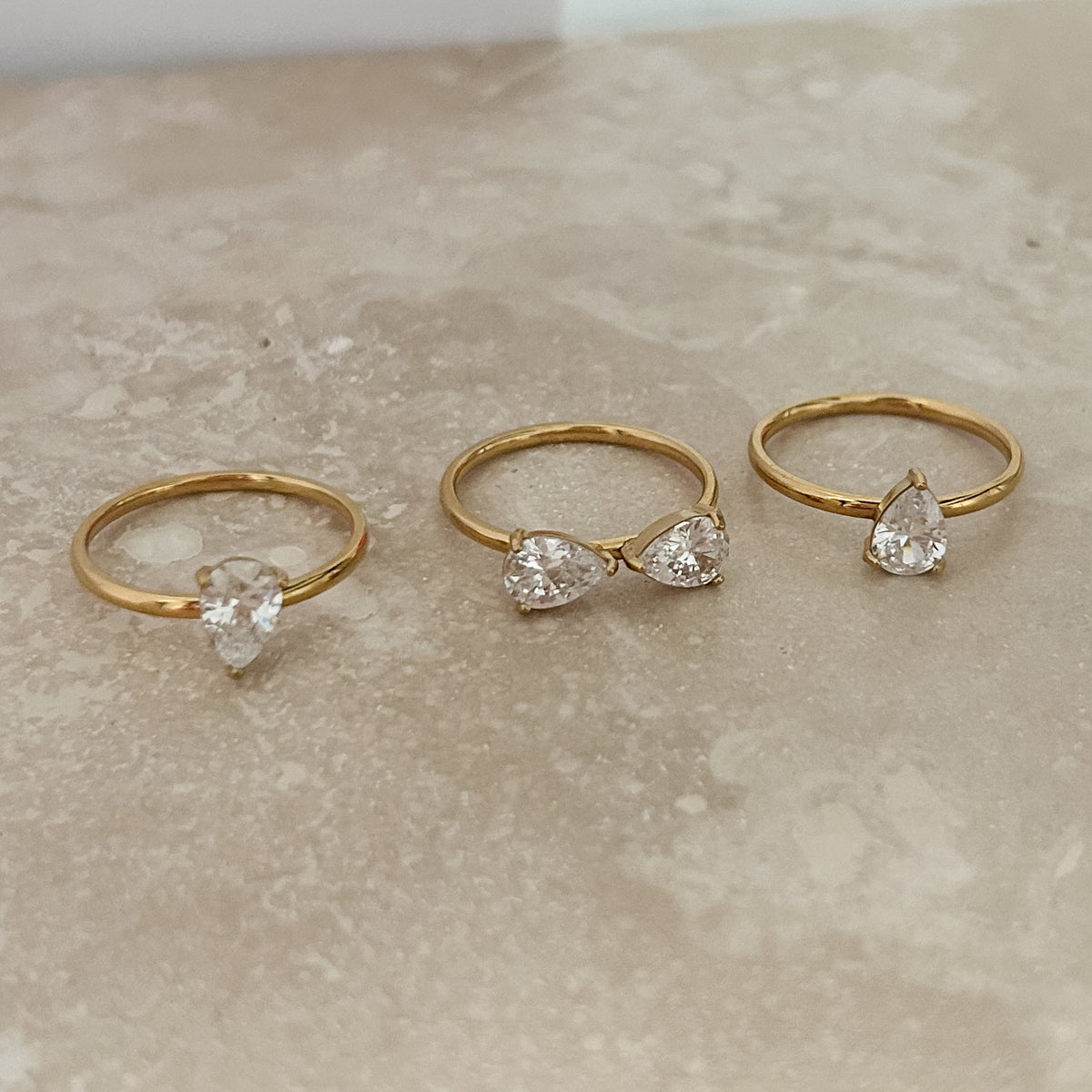 Triple Clover Ring