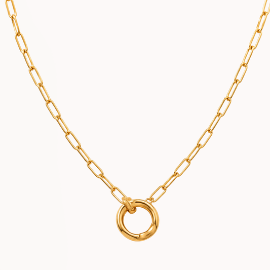 July - Lock Necklace