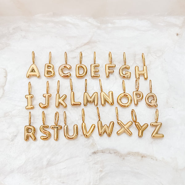 Bold Letter - Charm
