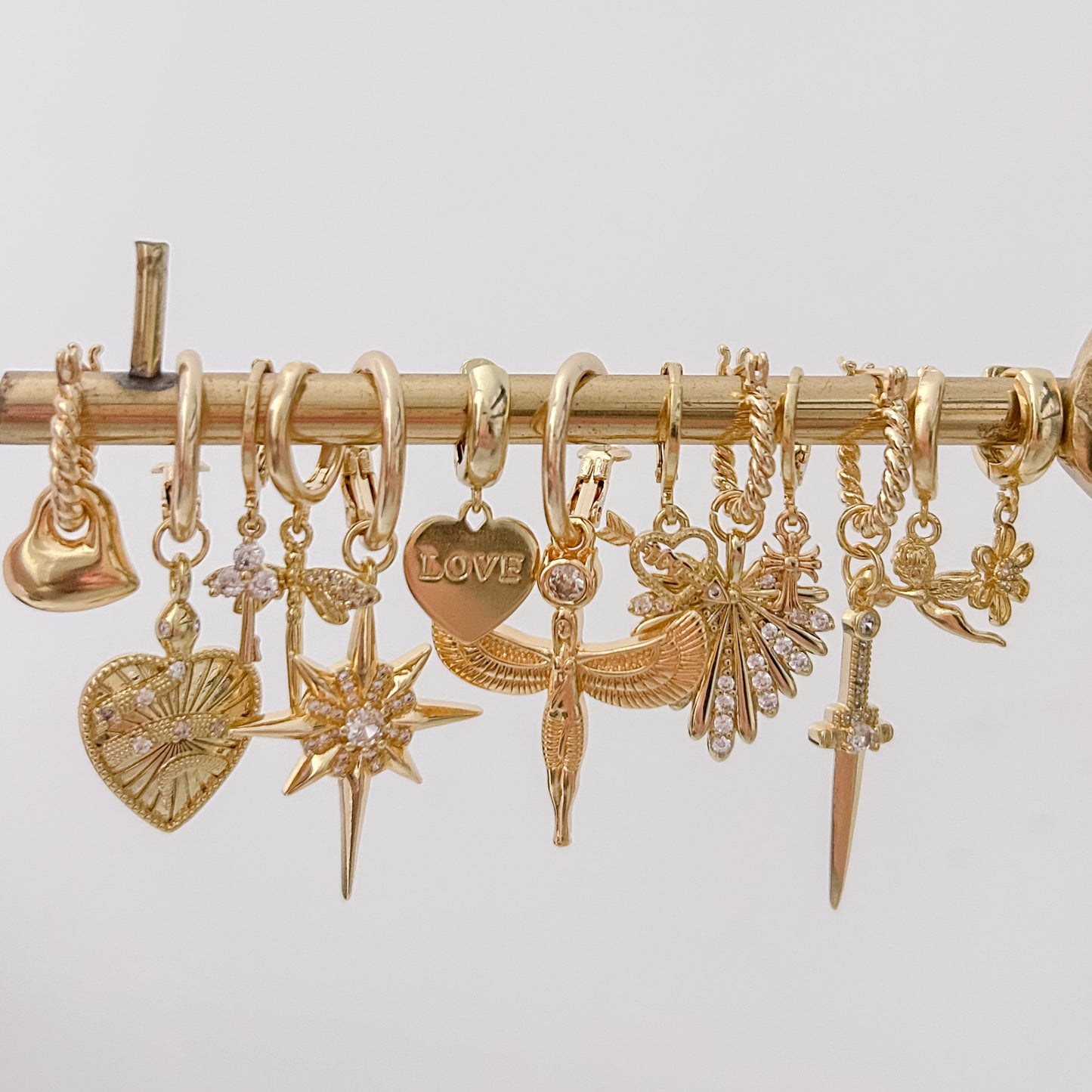 Libelle - Einteiliger Ohrring