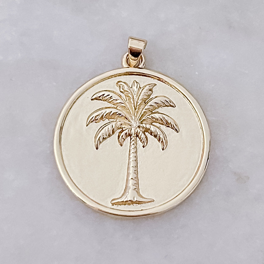 Palmtree Coin - Charm