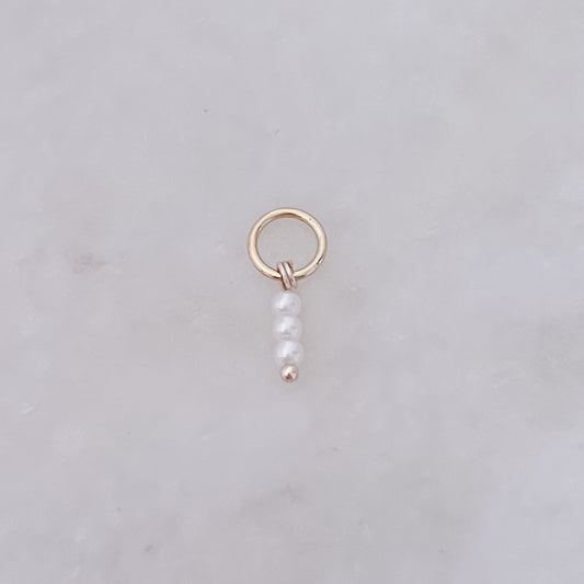 Dreifachperlen-Charm