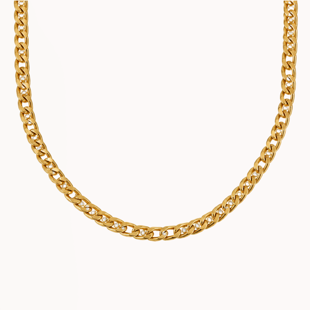 Sparkle Curb Necklace
