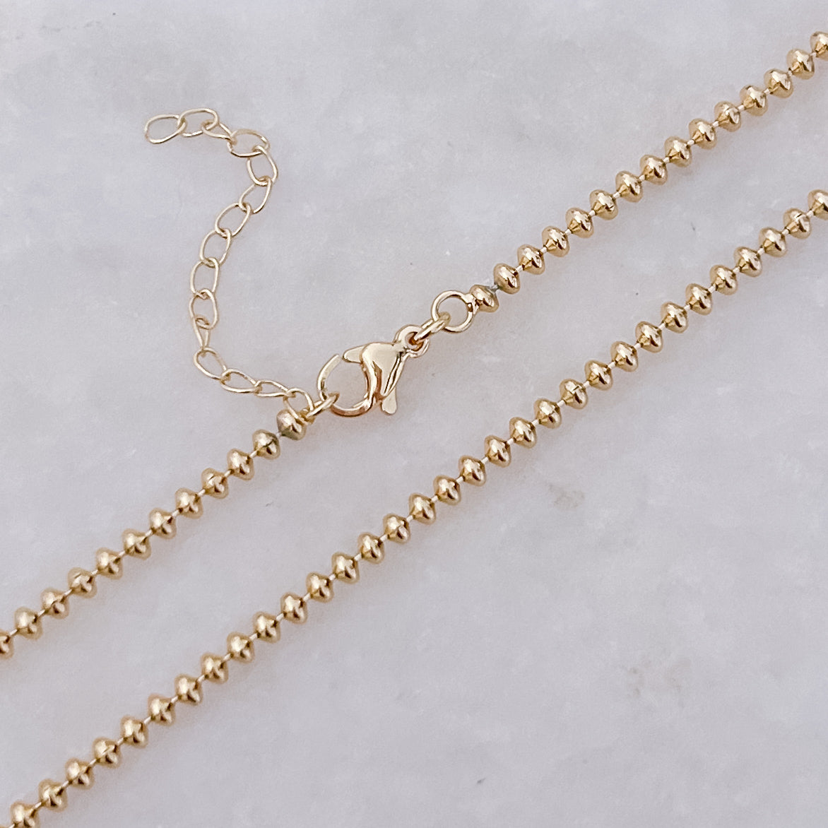 Fine Rondelle Necklace - 45cm