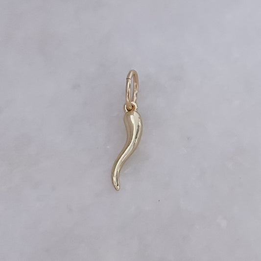 Goldener Cornicello-Anhänger