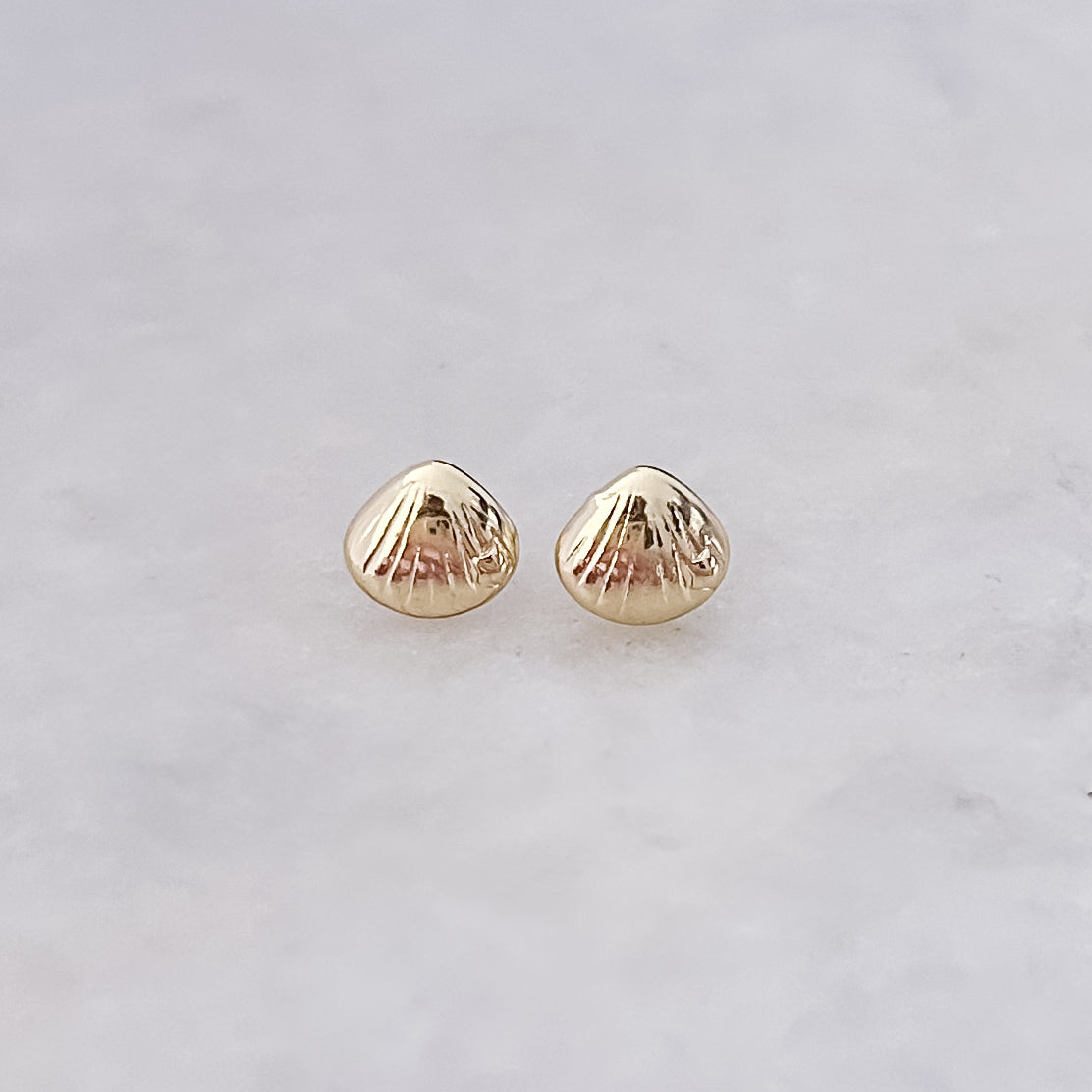 Goldene Muschelnadeln