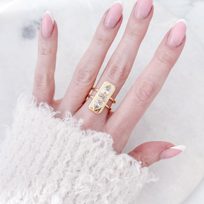 Diamant-Amulett-Ring