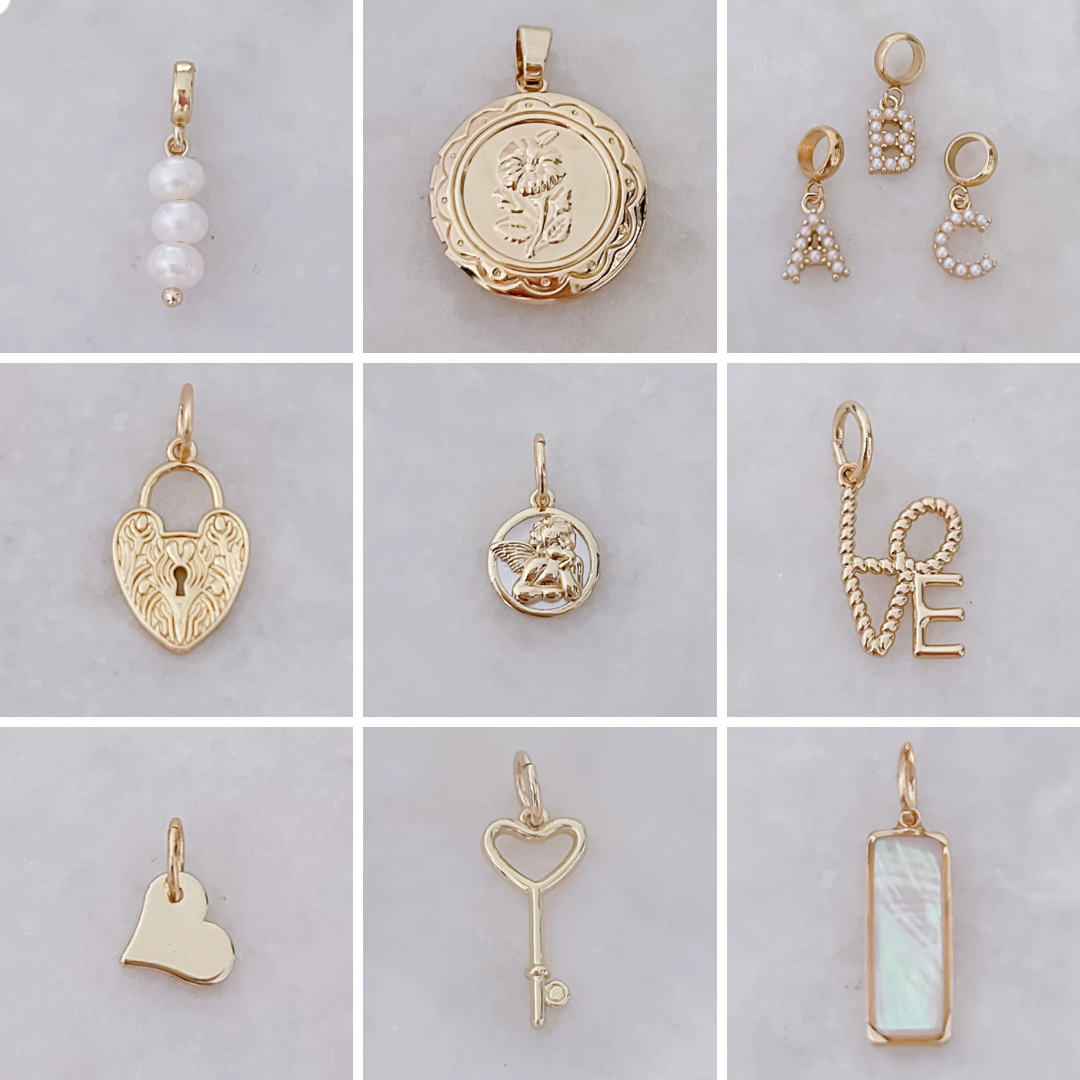Pearl Romance - Charm Set