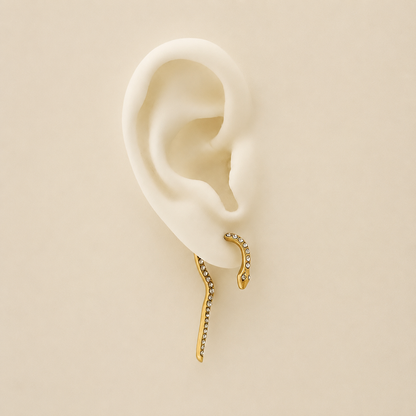 Sparkling Snake Pins