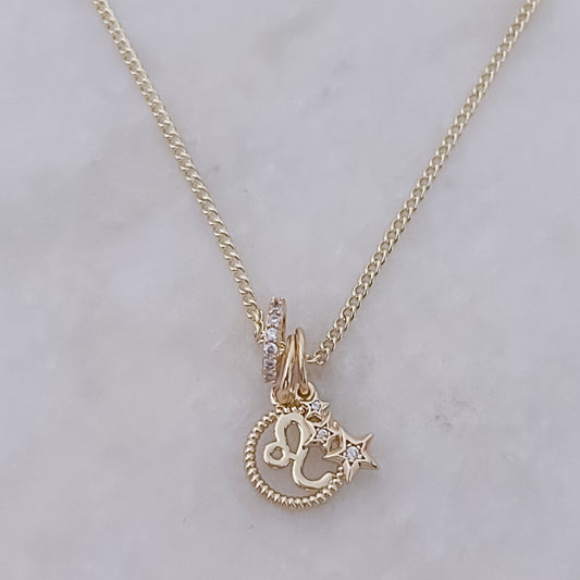 Sternzeichen-Funkelnde Halskette