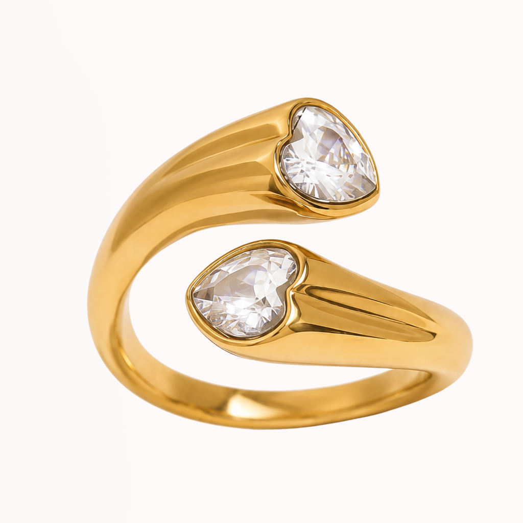 Diamond Heart Ring