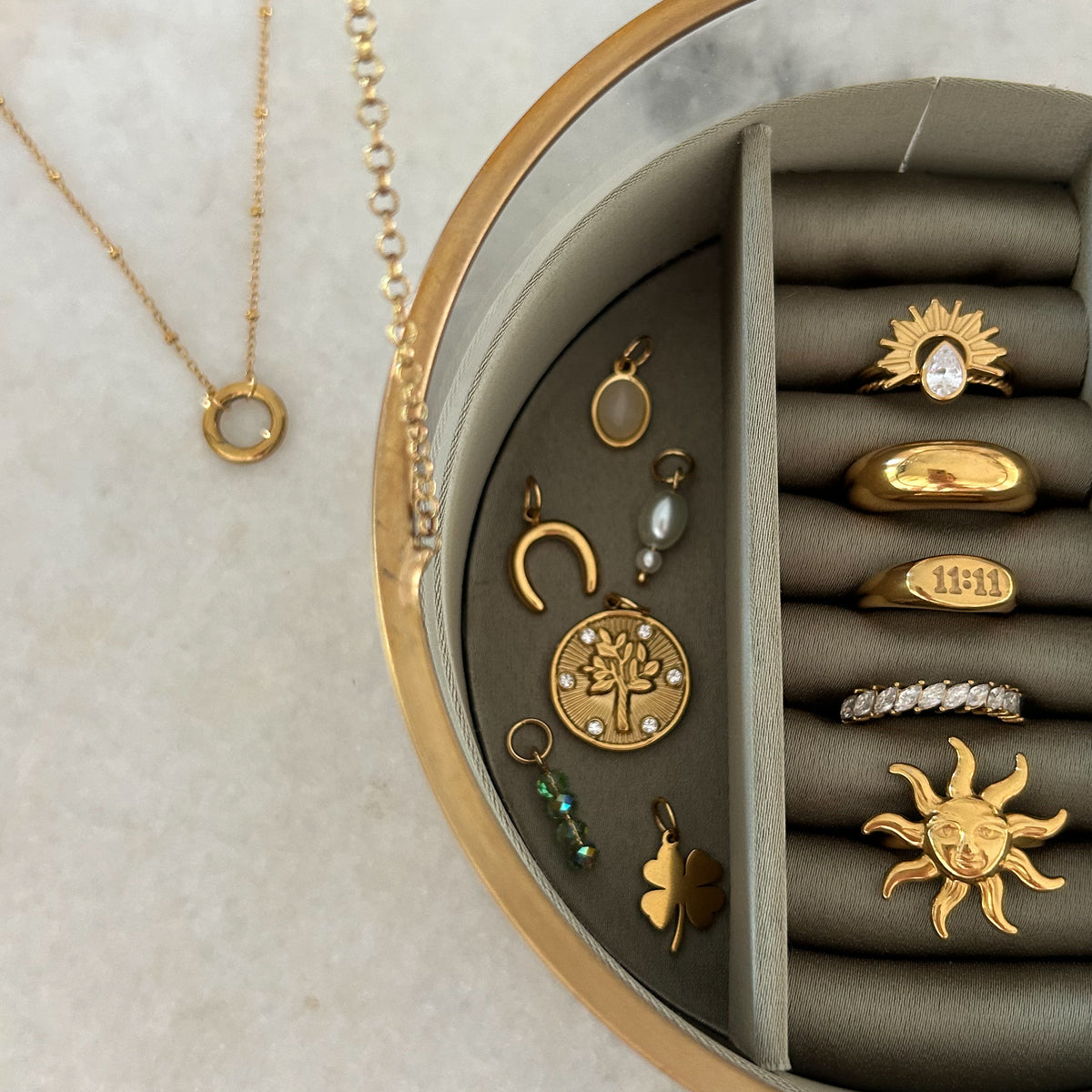 Lucky Charm Necklace Set
