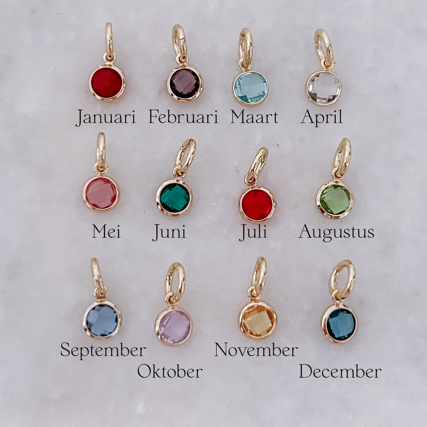 Birthstone - Charm