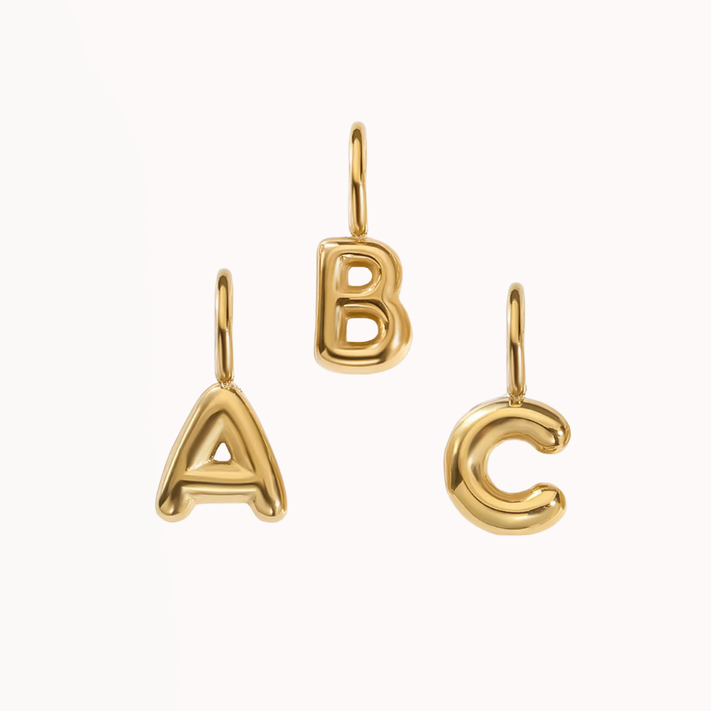 Bold Letter - Charm