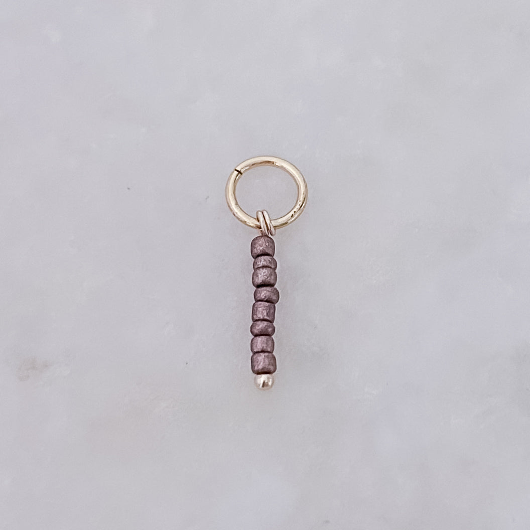 Braune Stapelperlen - Anhänger