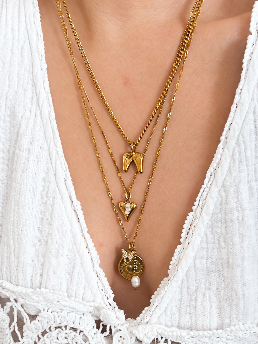 Flat Bits Necklace