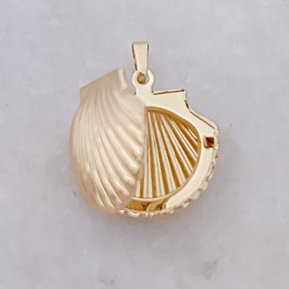 Shell Locket - Charm