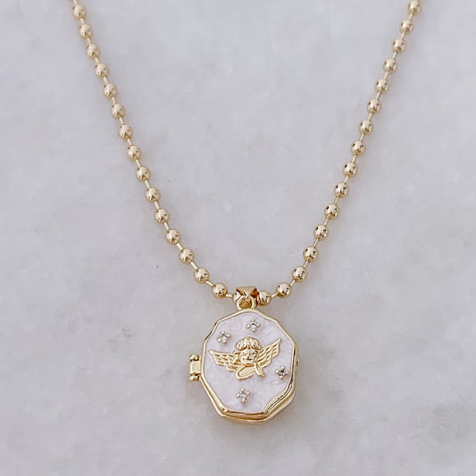 Angel Locket Necklace